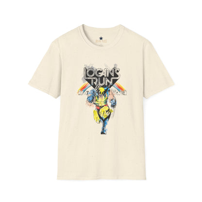 Revotees Wolverine Logan on the Run Unisex Softstyle T-Shirt - alternate view 10