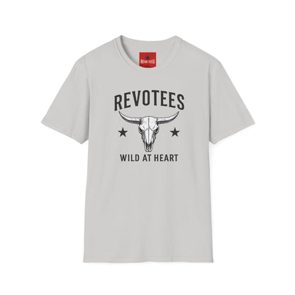 REVOTEES Bull Skull T-Shirt — Wild at Heart Western Graphic Tee