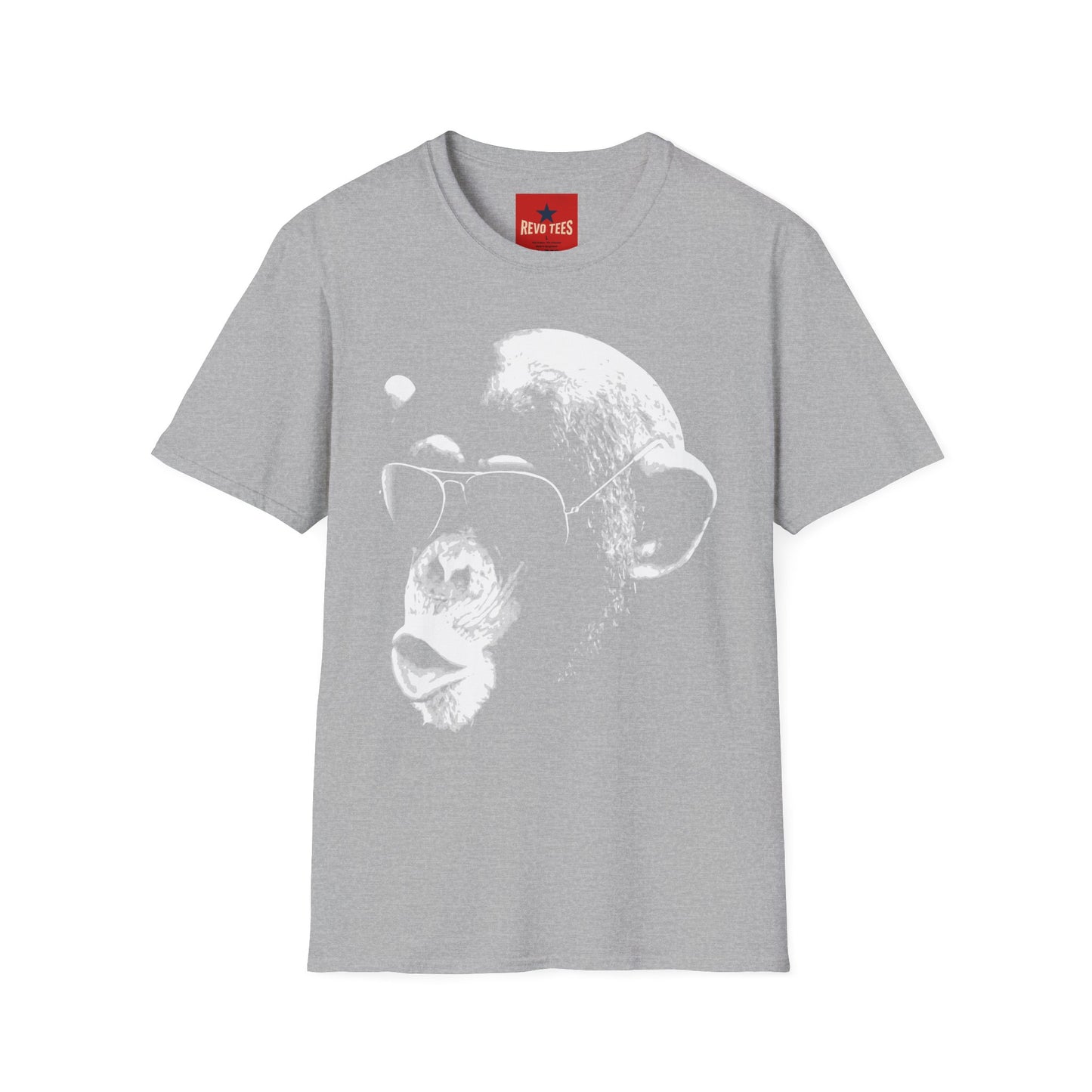Chimpanzee Sunglasses T-Shirt — Retro Monkey Graphic Tee