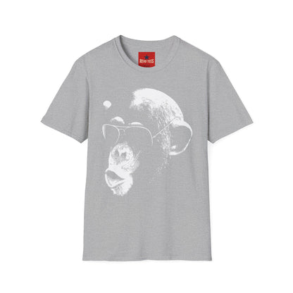 Chimpanzee Sunglasses T-Shirt — Retro Monkey Graphic Tee