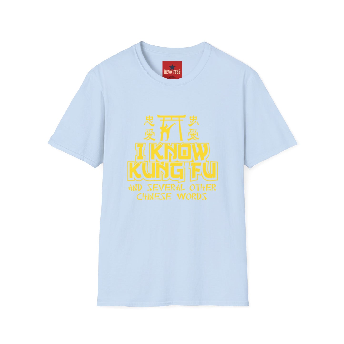 I Know Kung Fu T-Shirt — Retro Martial Arts Graphic Tee