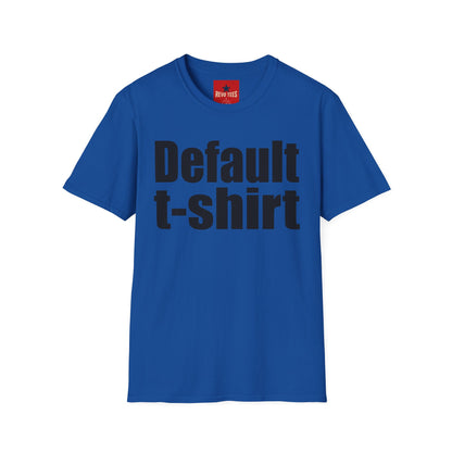Default T-Shirt Graphic Tee — Minimalist Statement Shirt