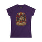 The Lovers Tarot Skull Tee — Romantic Day of the Dead Graphic Shirt