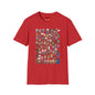 RPG Character Collage T-Shirt — Chibi Fantasy & Sci‑Fi Heroes Tee