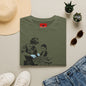 Banksy T-Shirt — Police Officer and Girl Stencil Art Tee (Banksy-Style)