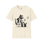 Revotees Music Cat Black Silhouette Singing Rat Graphic T-Shirt - alternate view 3