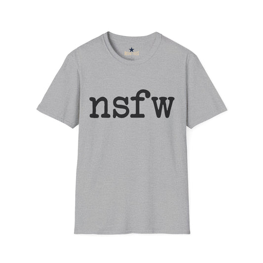 Revotees Nsfw Graphic Bold Minimalist Statement Shirt T-Shirt - alternate view 2