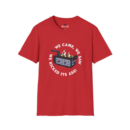 Revotees We Came We Saw We Kicked Its Ass Grill Bbq Crew T-Shirt