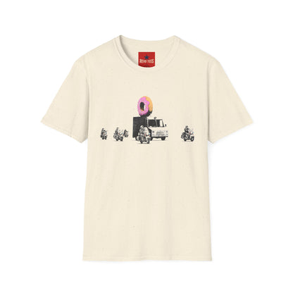 Banksy T-Shirt — Retro Donut Food Truck Tee