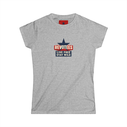 Revotees 'Live Free Stay Wild' Women's Tee