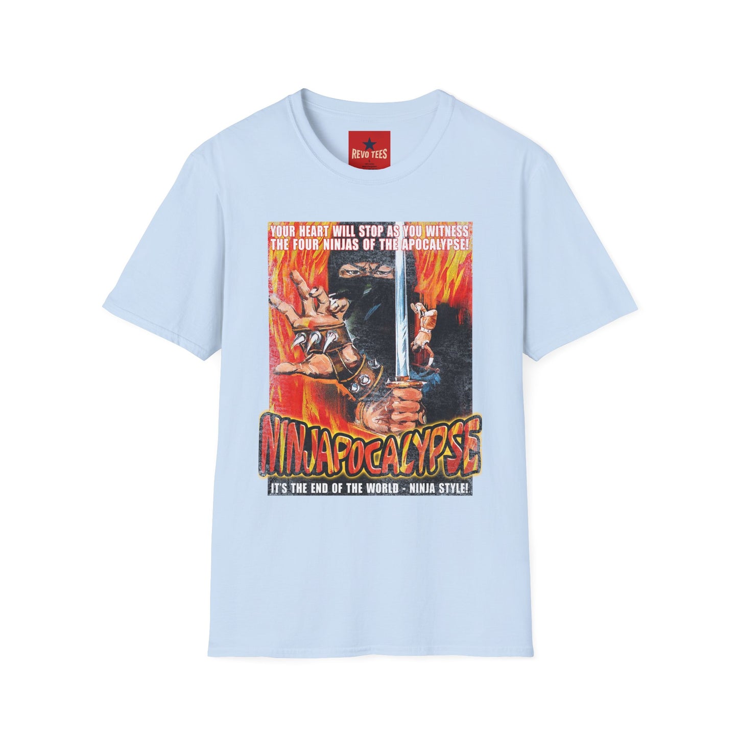 Apocalypse Ninjas T‑Shirt — Retro Movie Poster Graphic Tee