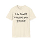 Revotees Im Silently Correcting Your Grammar Unisex Softstyle T-Shirt - alternate view 3