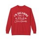 I'm Dreaming of a White Christmas - Lyrics on a Sweatshirt