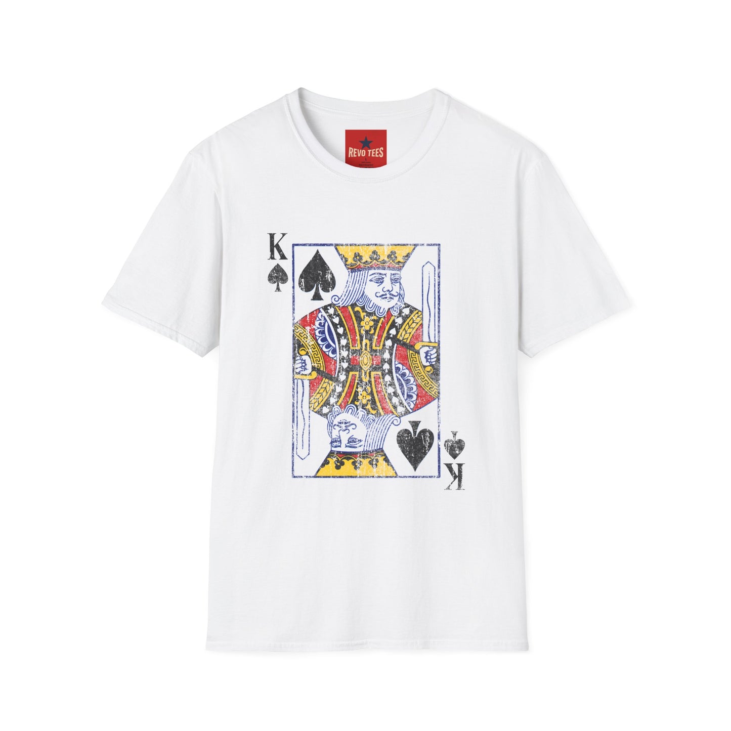 King of Spades T‑Shirt — Vintage Playing Card Graphic Tee