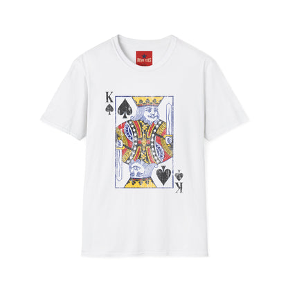 King of Spades T‑Shirt — Vintage Playing Card Graphic Tee