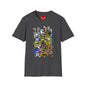 Retro Cartoon Character Collage T-Shirt