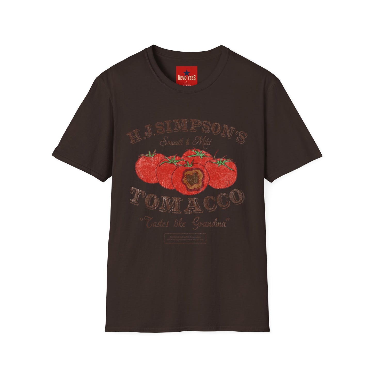 Tomacco Vintage Farm T‑Shirt — H.J. Simpson’s ‘Smash & Mild’ Graphic Tee
