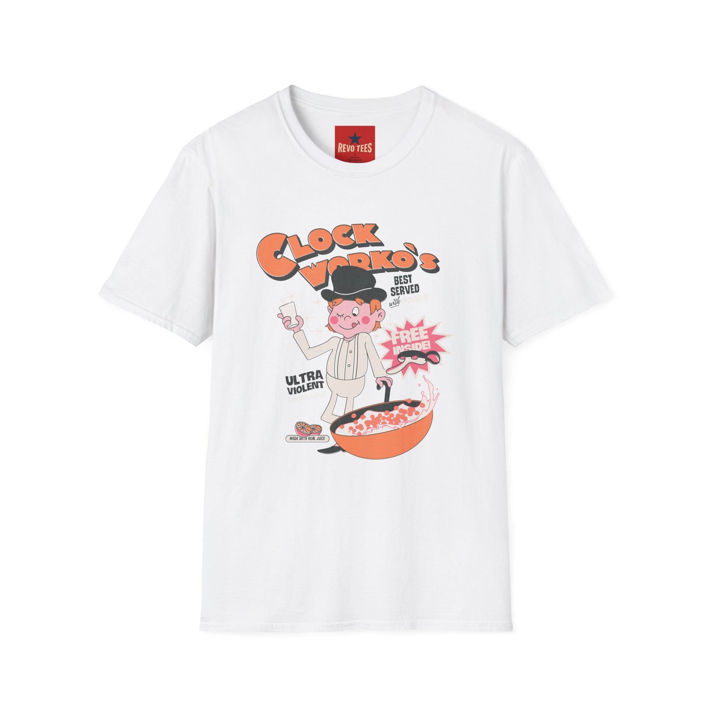 Clock Worko's Cereal Tee — Retro Cartoon Breakfast Shirt
