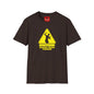 Caution - Throwing Shapes - Unisex Softstyle T-Shirt