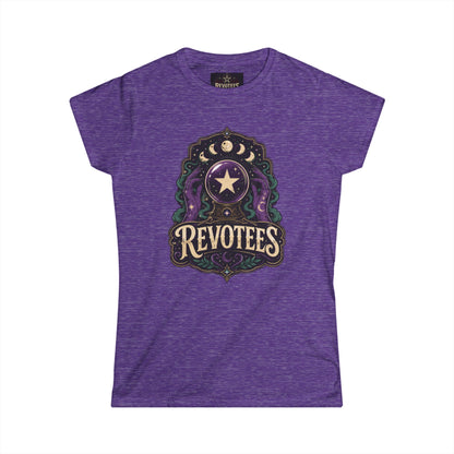 Revotees Mystic Star Women's Tee — Celestial Astrology Graphic Shirt