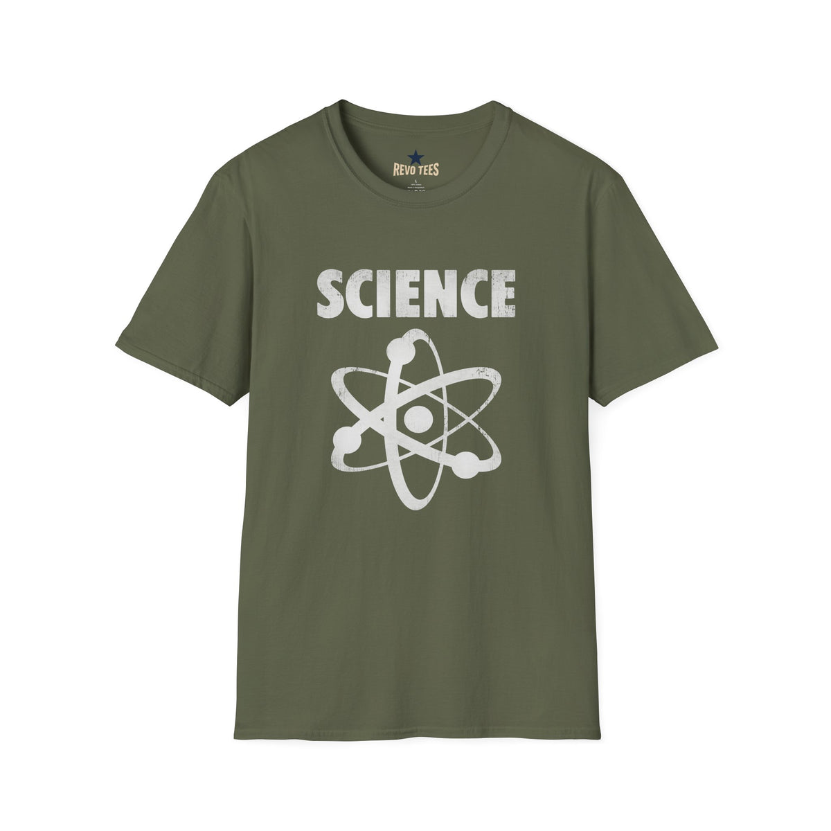 Revotees Science Atom Graphic Retro Stem for Scientists Students T-Shirt - alternate view 4