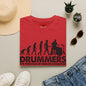 Evolution of Drummers - Unisex Softstyle T-Shirt
