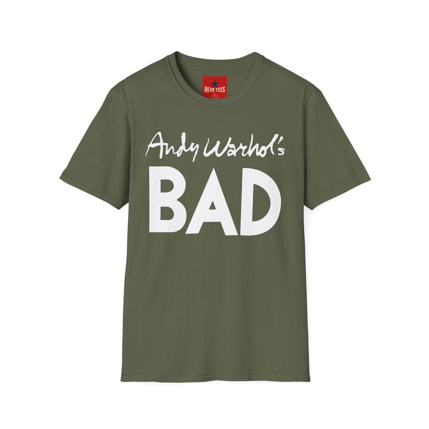 Andy Warhol's BAD T-Shirt — Retro Pop Art Graphic Tee