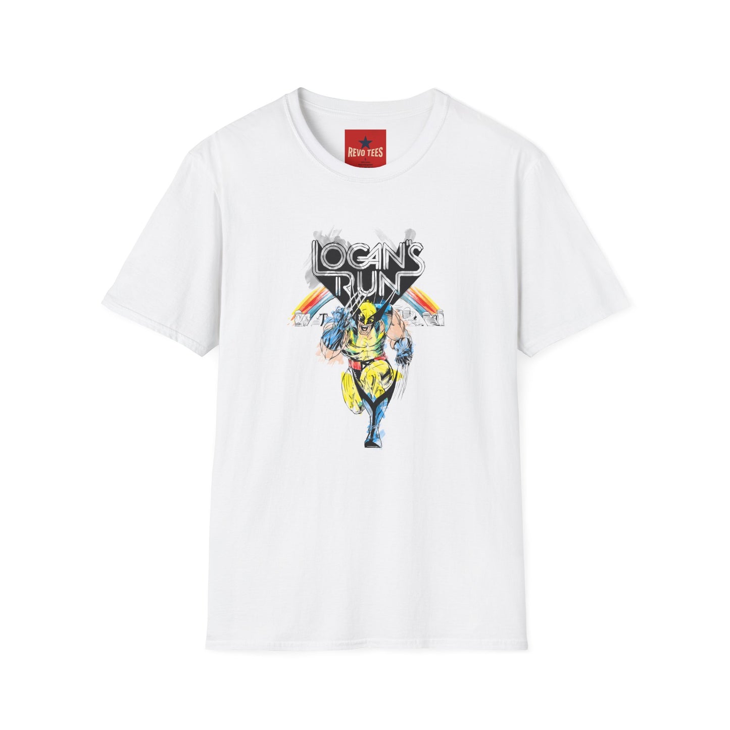 Wolverine Logan on the Run Unisex Softstyle T-Shirt