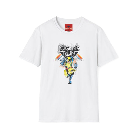 Wolverine Logan on the Run Unisex Softstyle T-Shirt