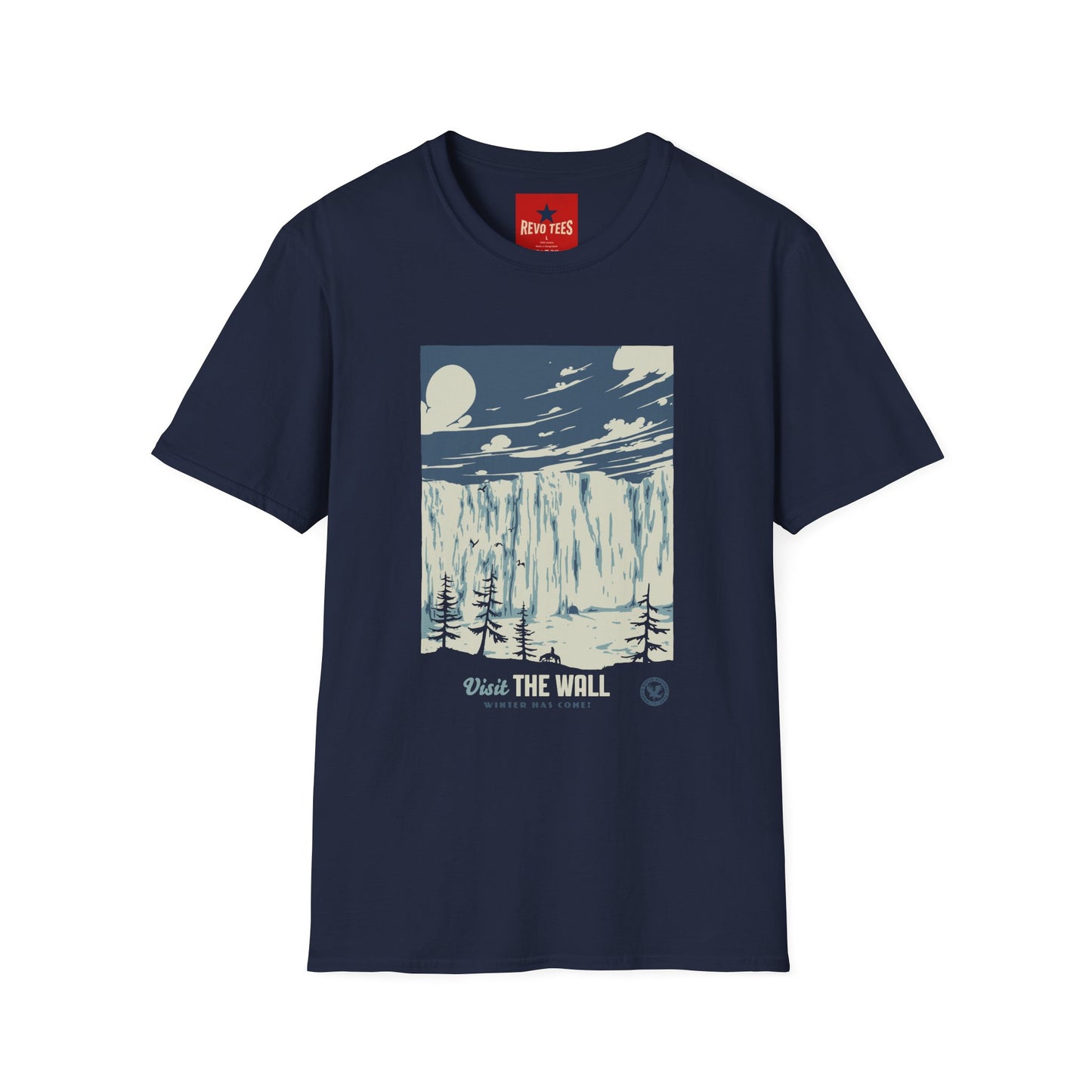 Visit The Wall Lord of the Rings Unisex Softstyle T-Shirt