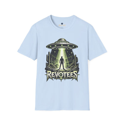 REVOTEES Alien Abduction – Sci‑Fi UFO Graphic Tee