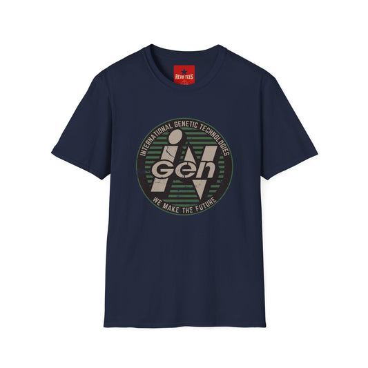 Revotees Gen Logo Vintage International Genetic Technologies Graphic T-Shirt