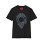 Abstract Circular Tech Graphic T-Shirt