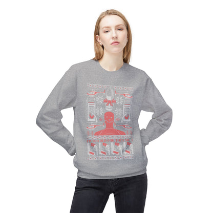 Lethal Knitting - Too Old For This Sh!t Christmas Ugly Sweater
