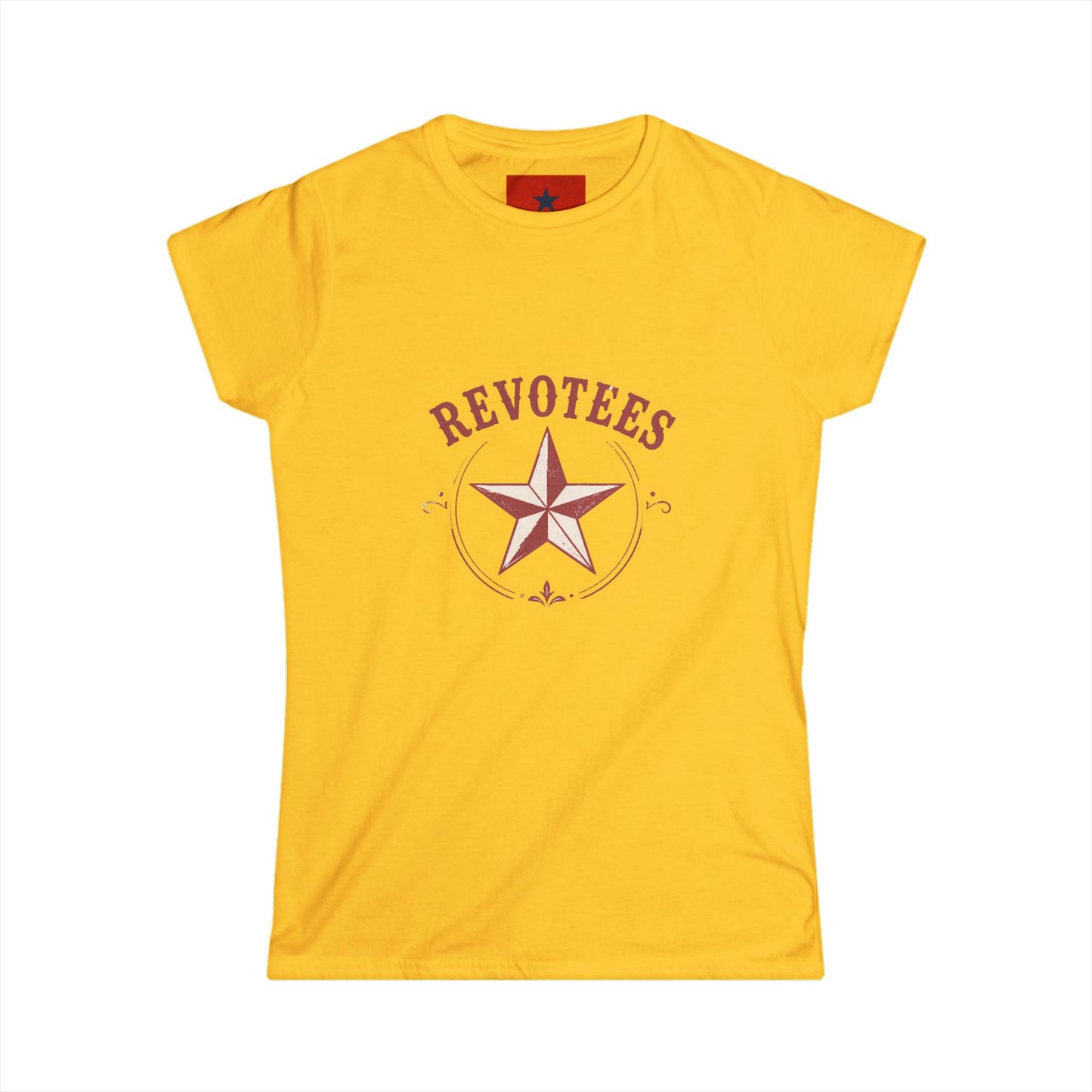 Revotees Star Graphic Tee — Women's Vintage-Inspired Shirt