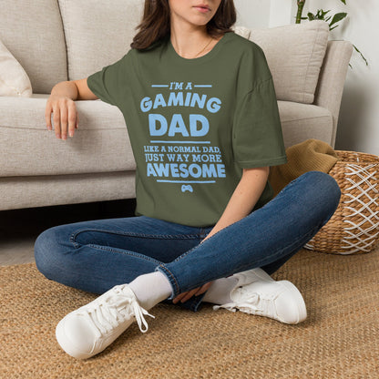 Gaming Dad T-Shirt — “I’m a Gaming Dad” Funny Father’s Day Tee