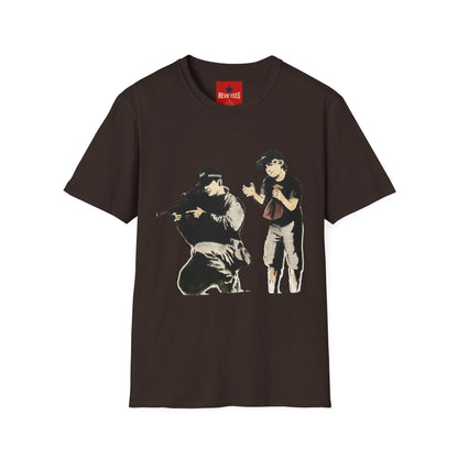 Banksy Sniper Graphic T-Shirt