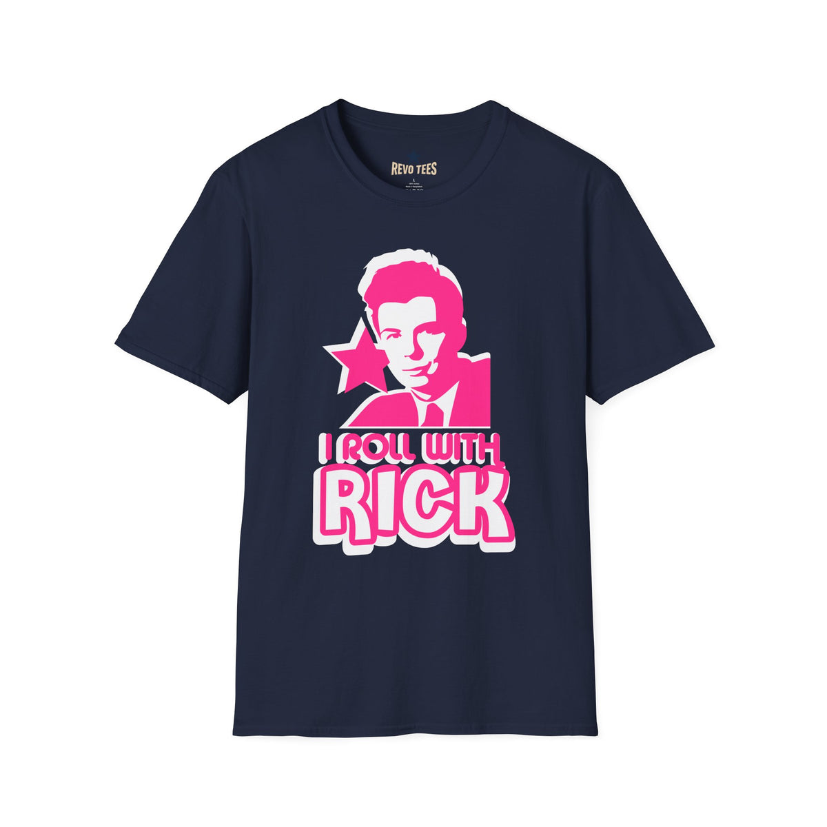 Revotees Rick Astley Unisex Softstyle T-Shirt - alternate view 9