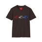 3 Mini Classic Cooper Cars - Unisex Softstyle T-Shirt