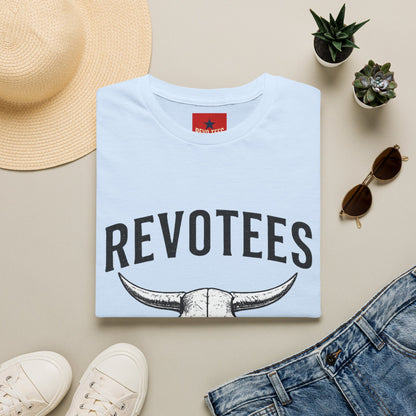 Revotees Bull Skull T-Shirt — Wild at Heart Western Graphic Tee
