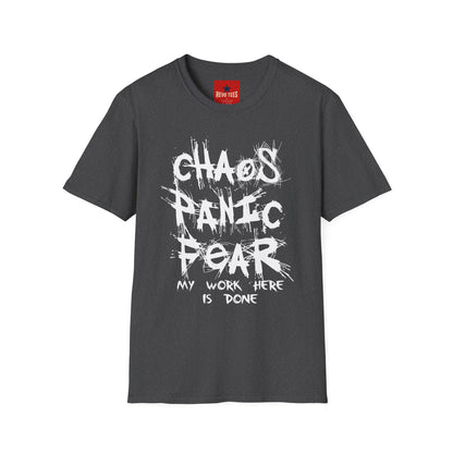 Chaos Panic Fear - Unisex Softstyle T-Shirt