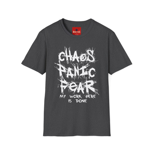 Chaos Panic Fear - Unisex Softstyle T-Shirt