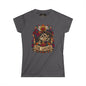 The Lovers Tarot Skull Tee — Romantic Day of the Dead Graphic Shirt