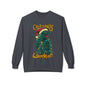 Christmas Godzilla - "Cold Hands Warm Heart" Holiday Crewneck Sweatshirt