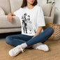 Banksy T-Shirt — Police Officer and Girl Stencil Art Tee (Banksy-Style)