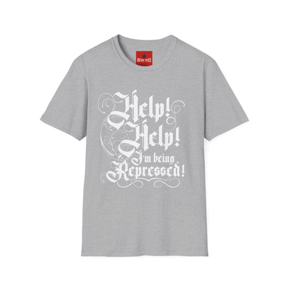 Help I am Being Repressed - Unisex Softstyle T-Shirt