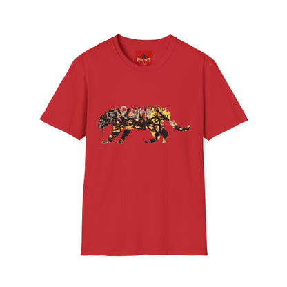 Banksy Graffiti Tiger T-Shirt — Urban Street Art Cat Tee