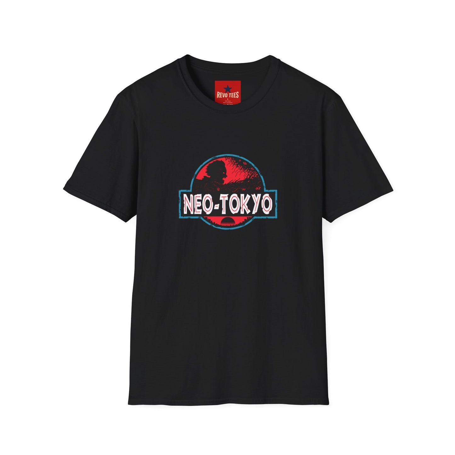 Neo-Tokyo Graphic T-Shirt — Retro Cyberpunk Japan Logo