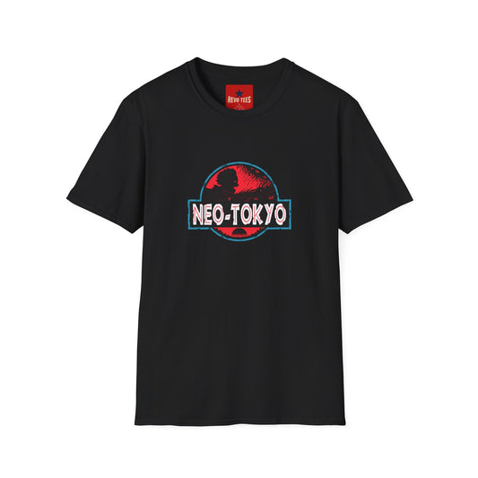 Neo-Tokyo Graphic T-Shirt — Retro Cyberpunk Japan Logo