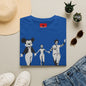 Banksy Graphic T-Shirt — Retro Satirical Parade Design